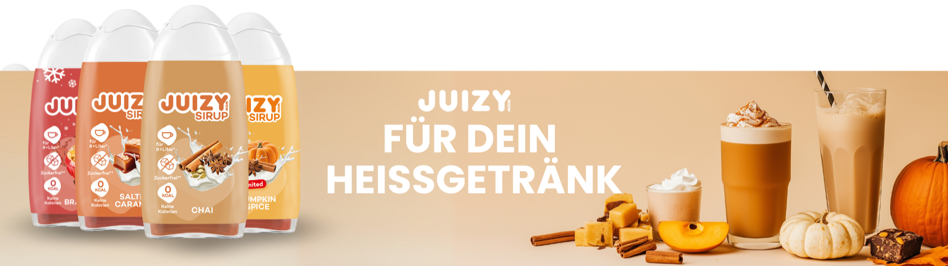 JUIZY WOW für Heißgetränke