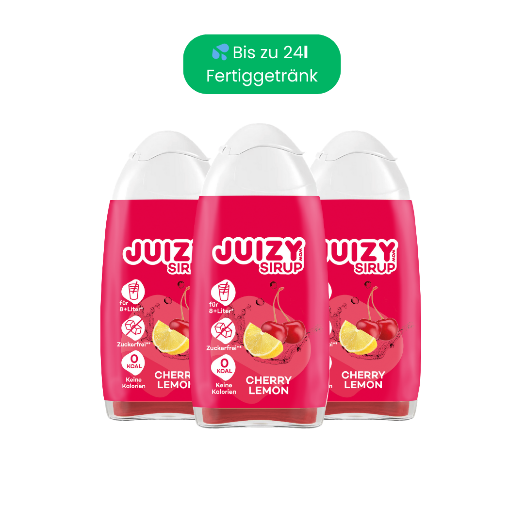 JUIZY WOW Cherry Lemon 3er Bundle