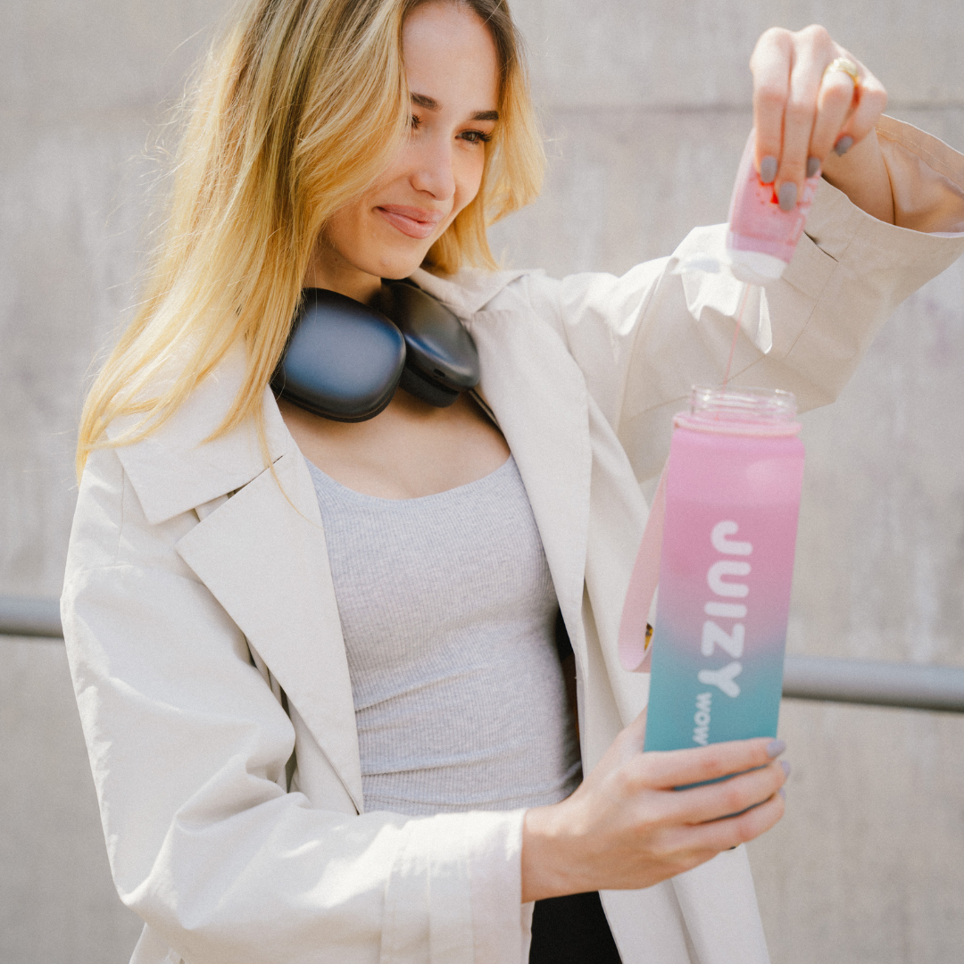 JUIZY WOW Mehrtrink-Flasche