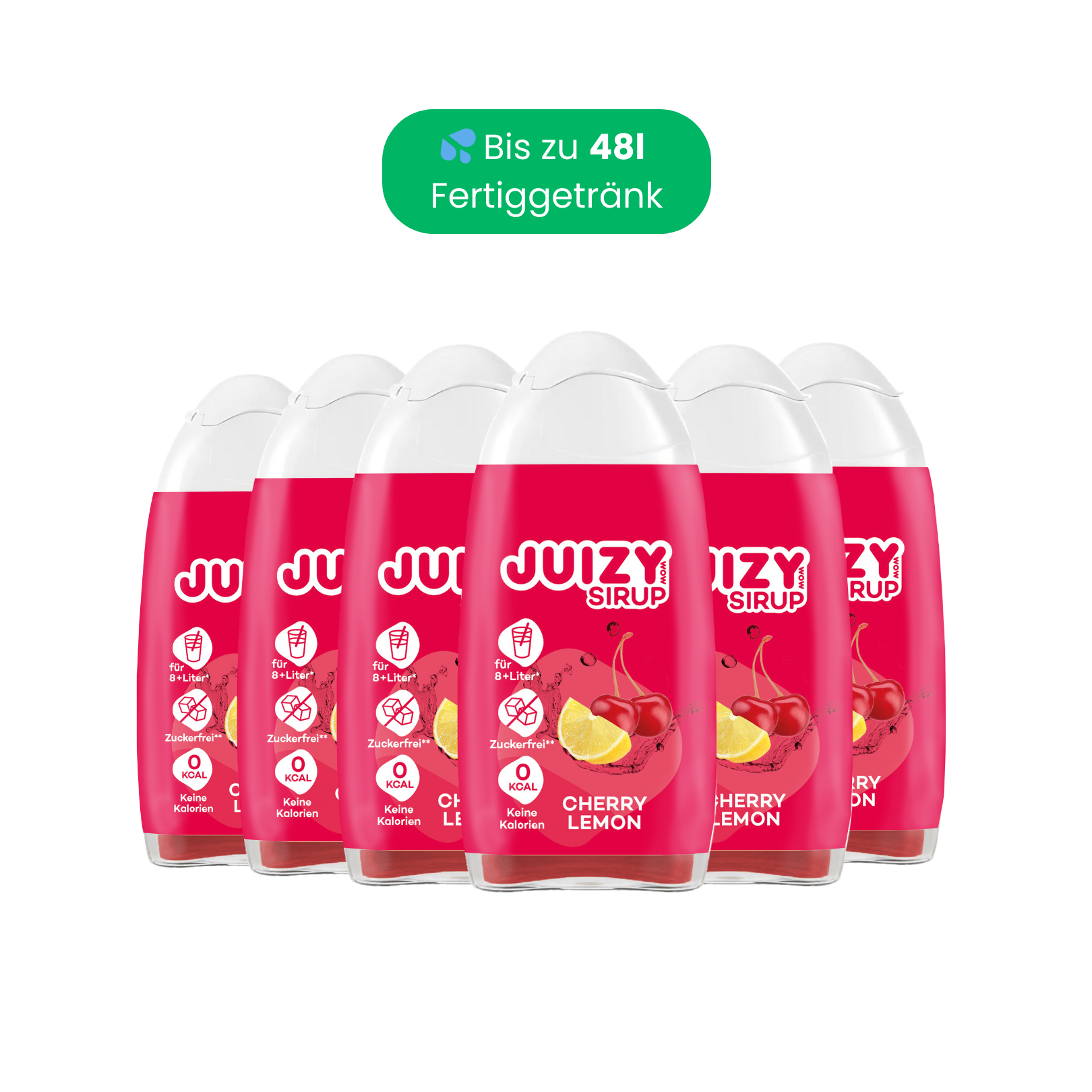 JUIZY WOW Cherry Lemon 6er Bundle