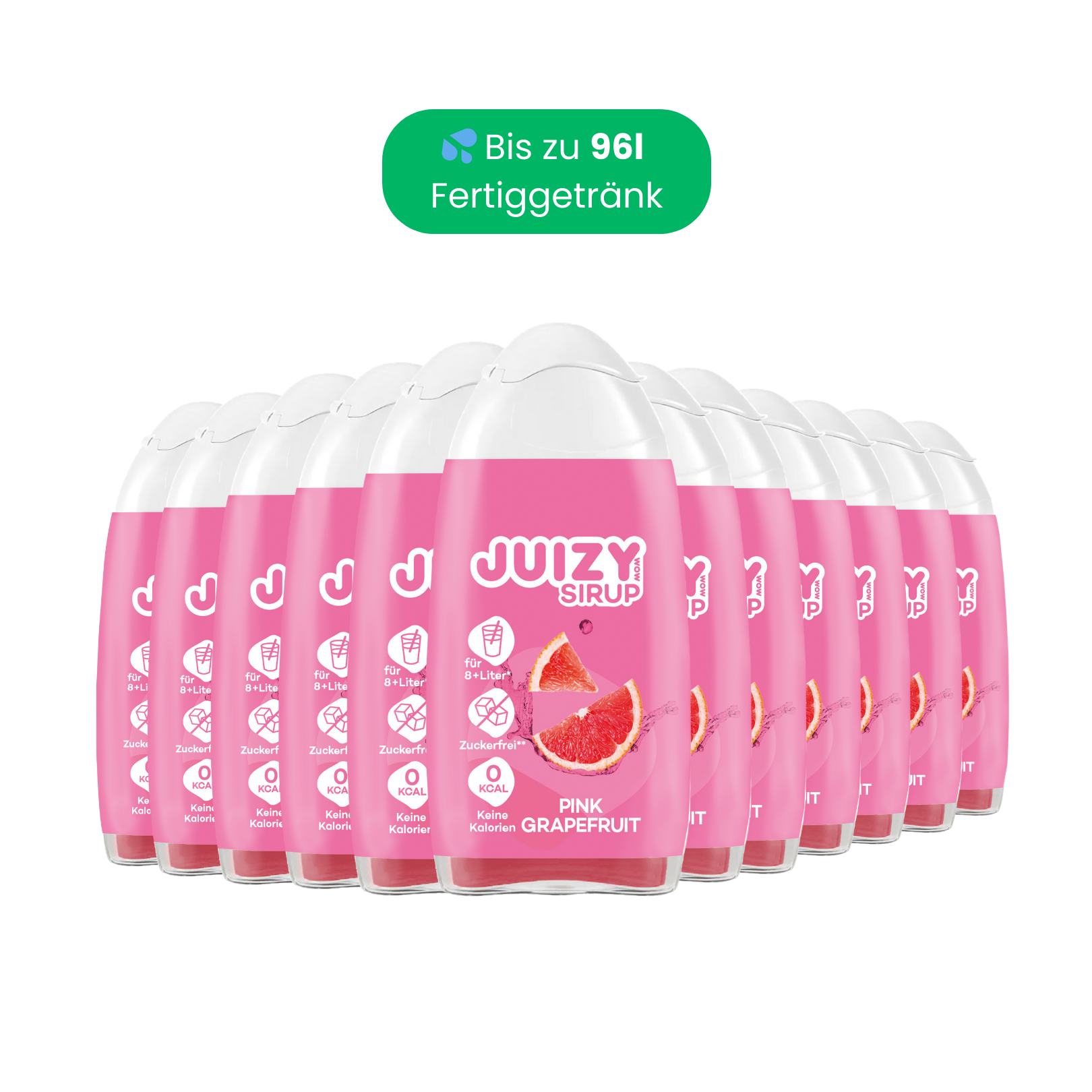 JUIZY WOW Pink Grapefruit 12er Bundle
