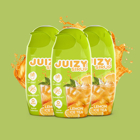 JUIZY WOW Lemon Ice Tea 3er Bundle