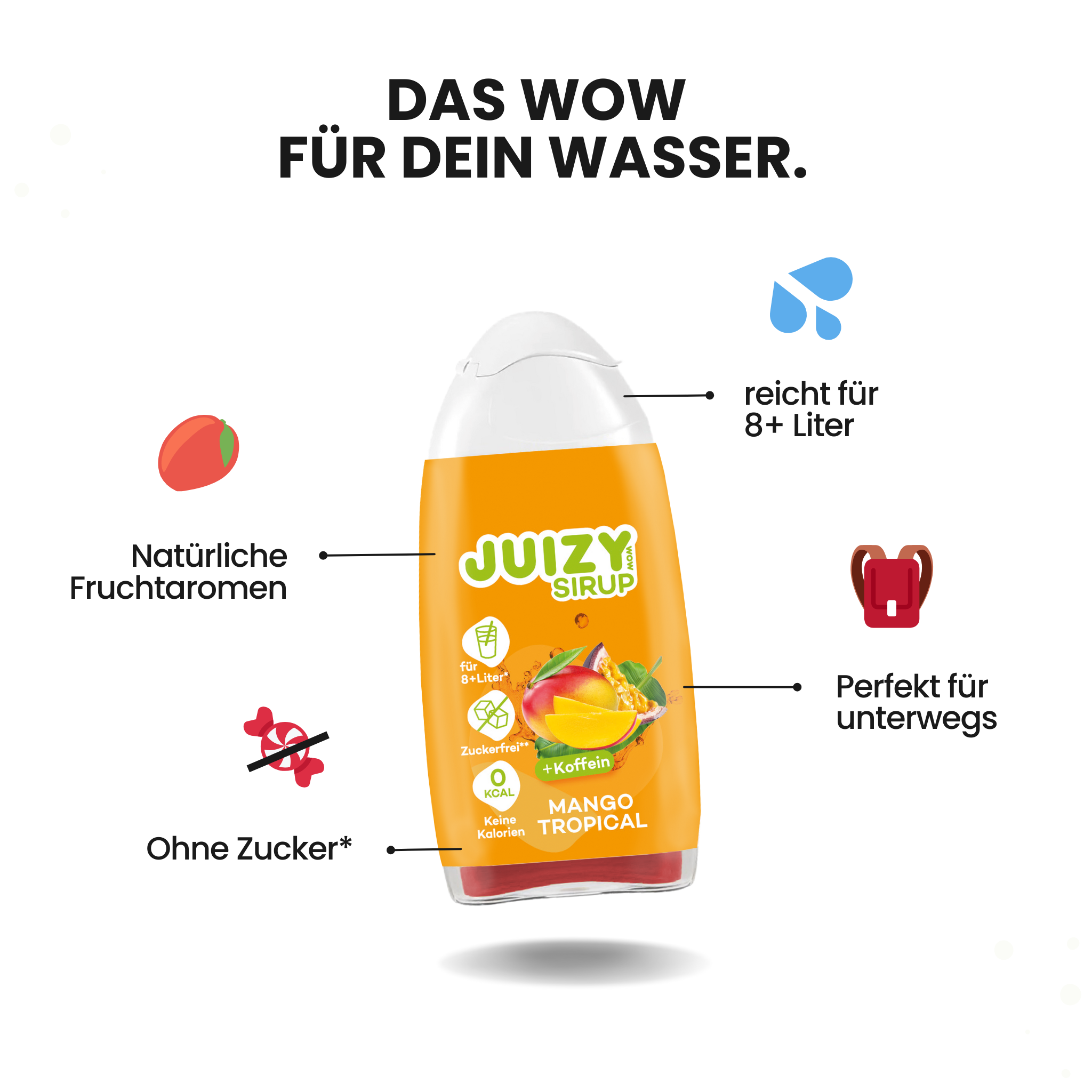 JUIZY WOW Mango Tropical 3er Bundle