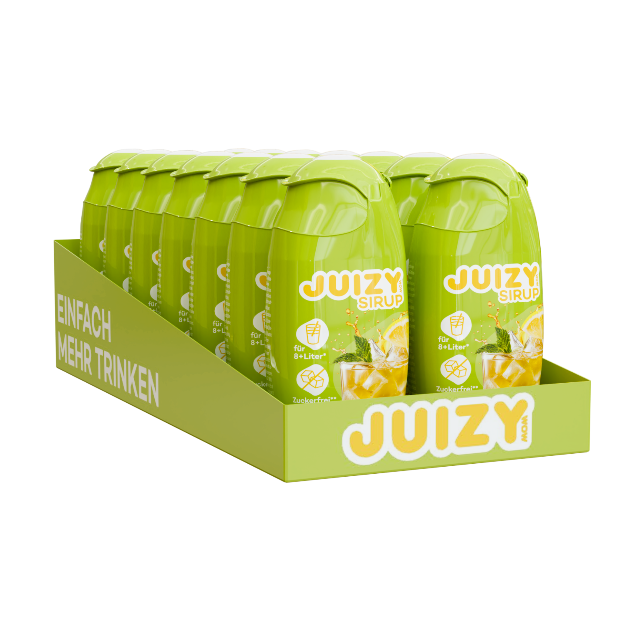 JUIZY WOW Lemon Ice Tea 16er Tray