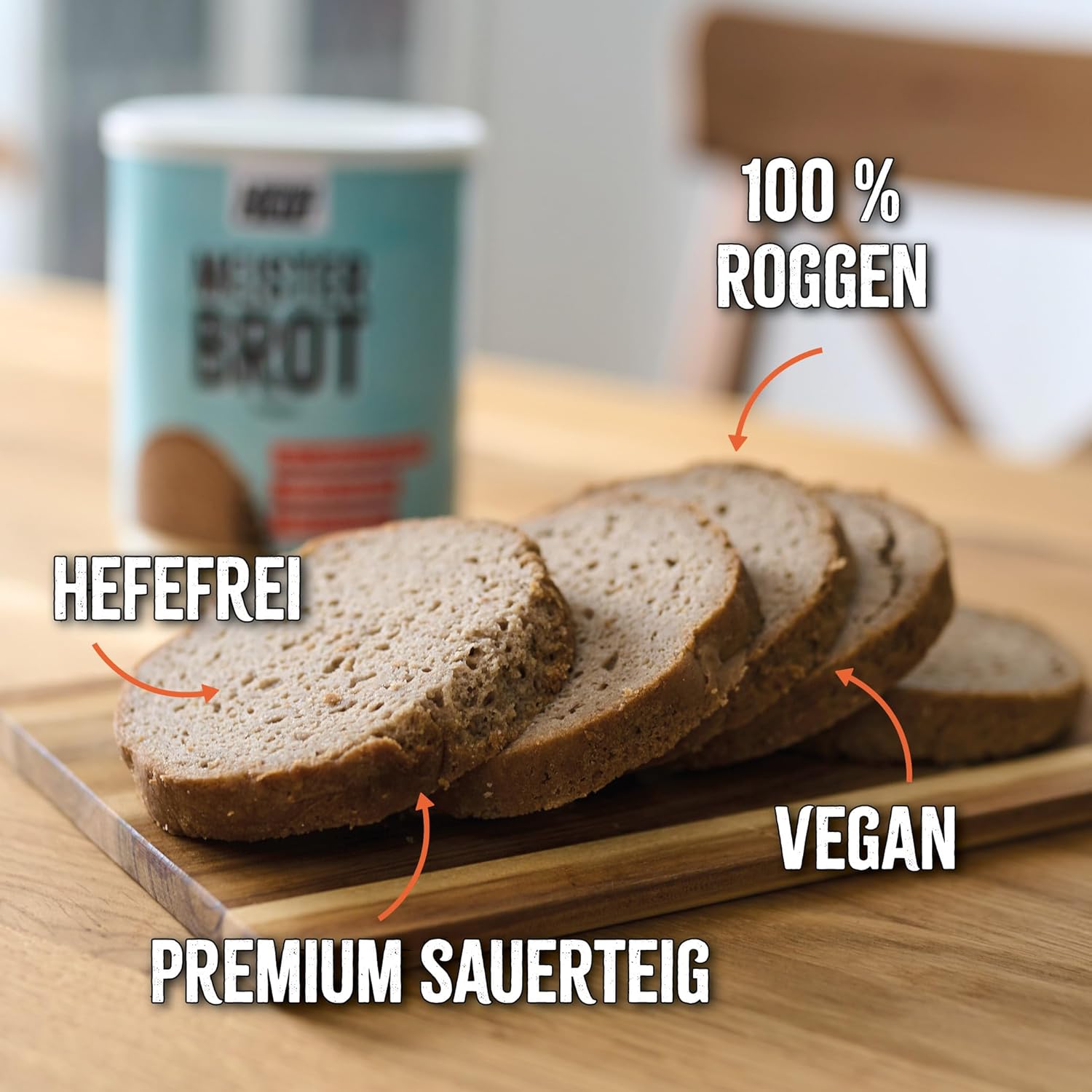 Hungry Heart - Meisterbrot Roggen 300g 3er Bundle