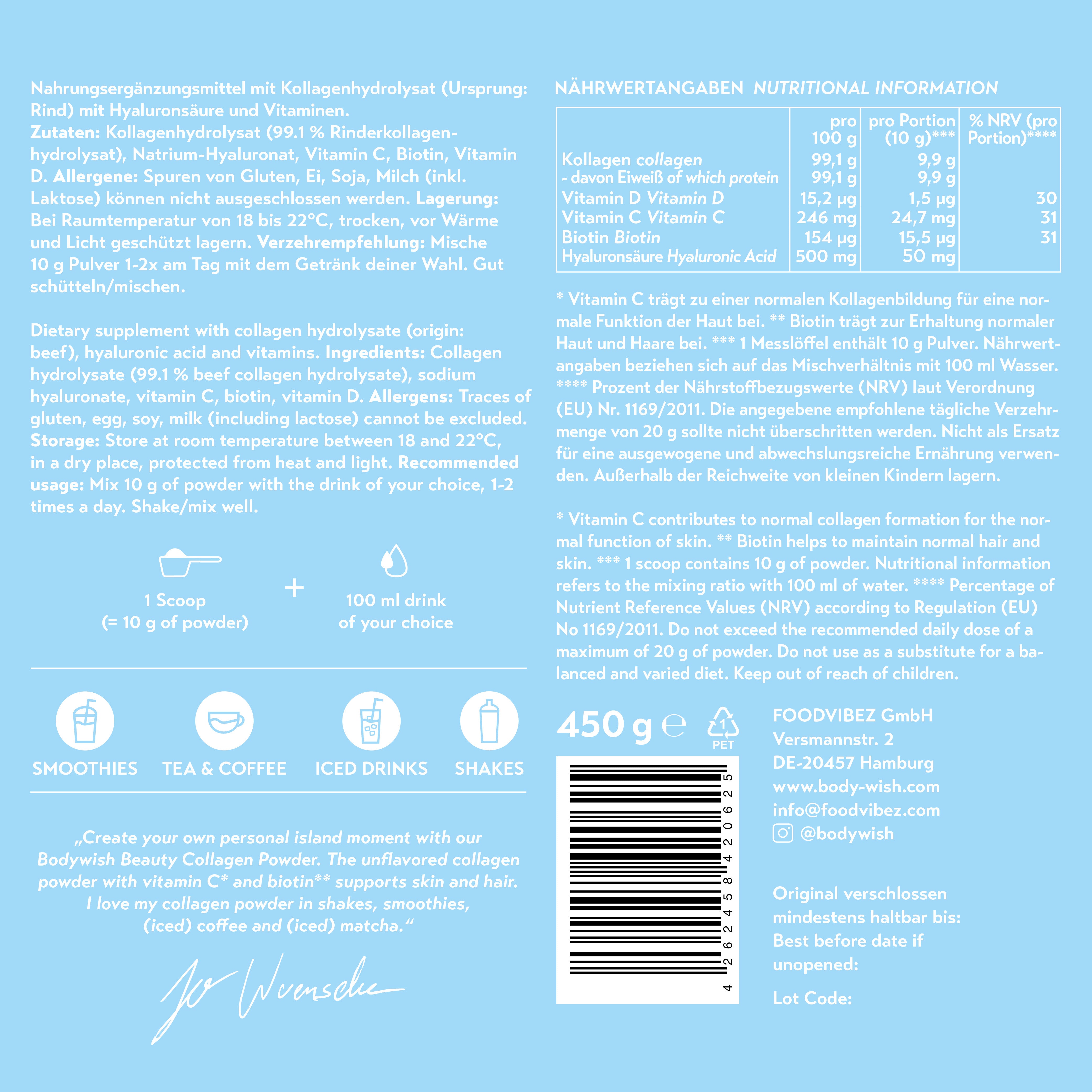Bodywish Beauty Collagen