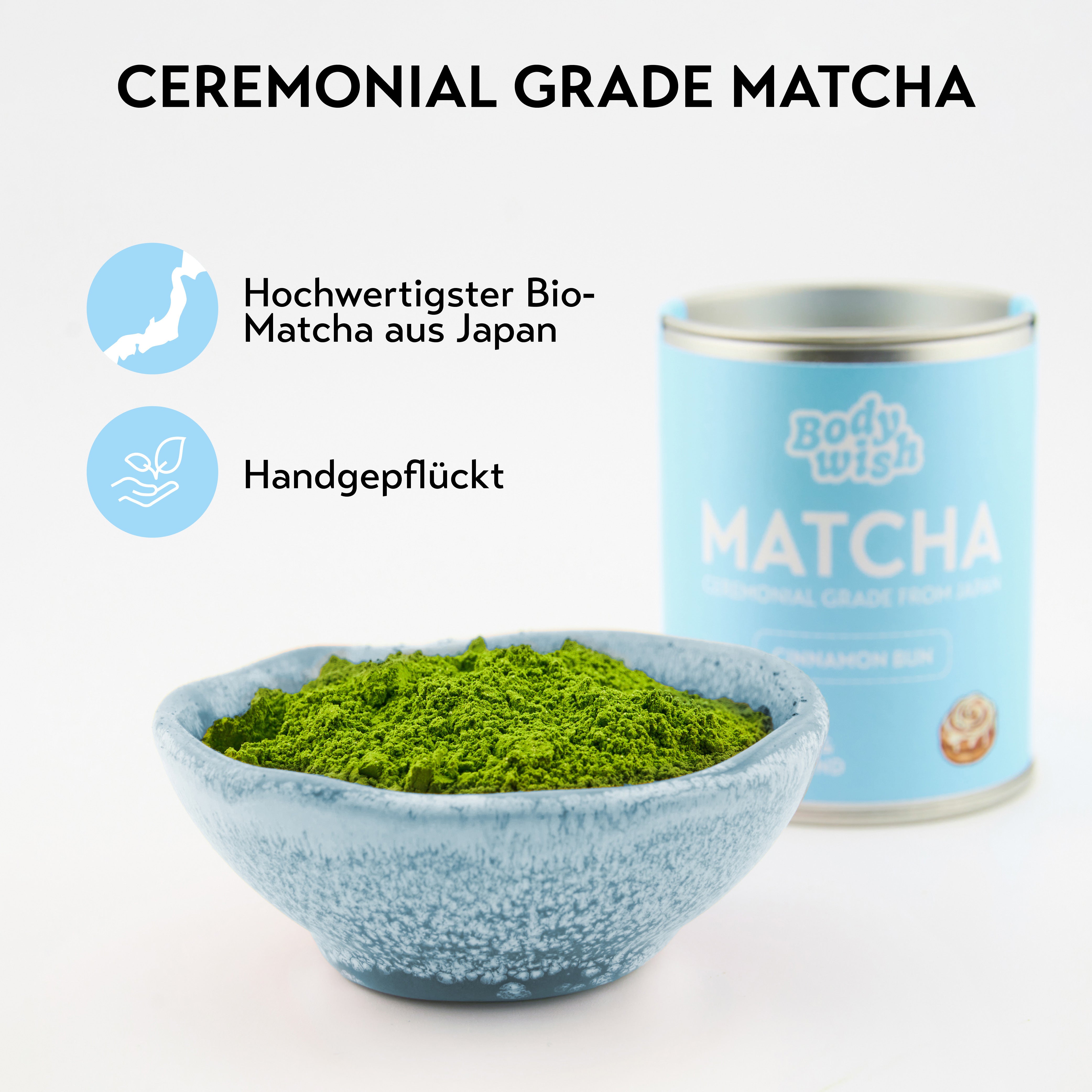 Bodywish Matcha Cinnamon Bun