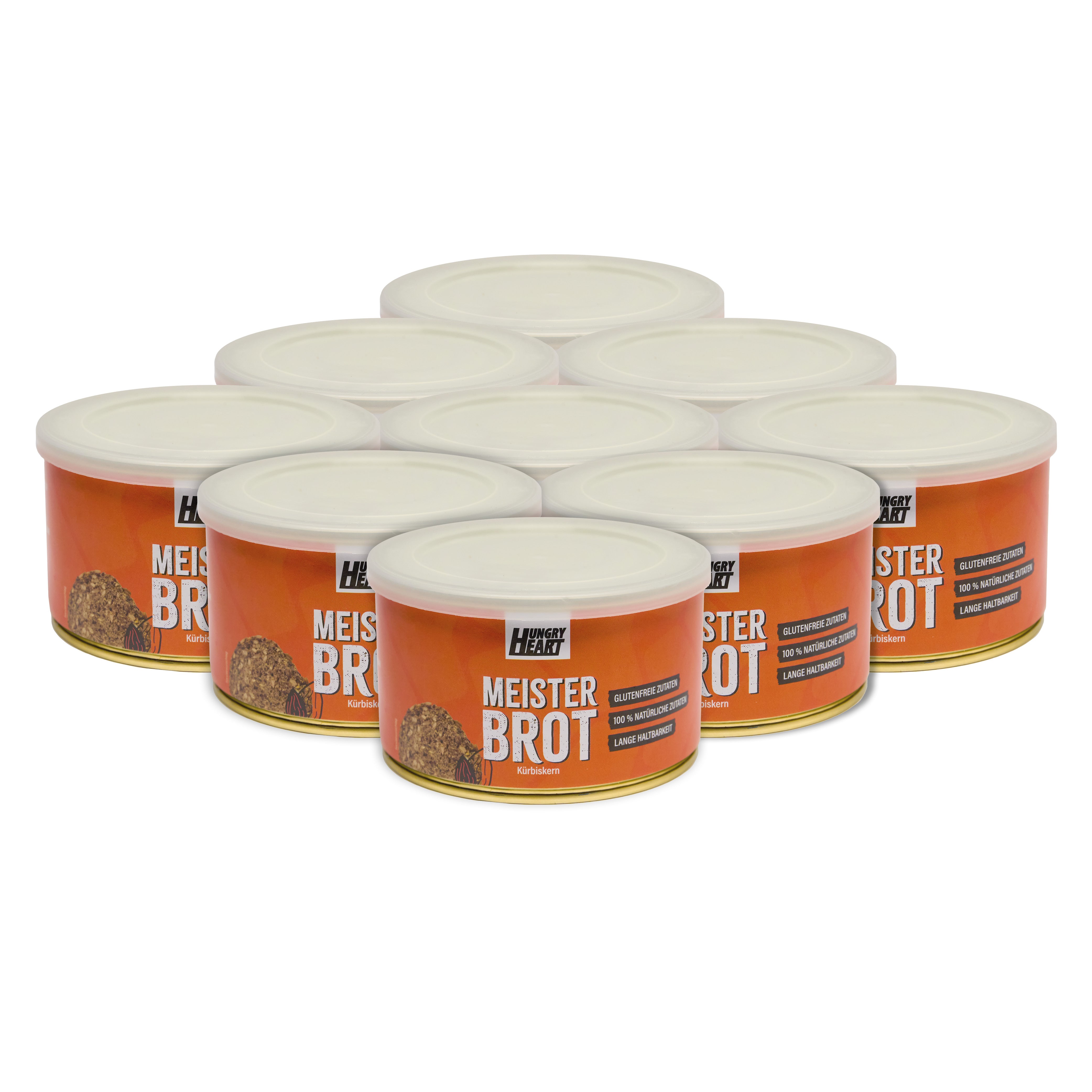 Hungry Heart - Master Bread Pumpkin Seed 250gr 9er Bundle