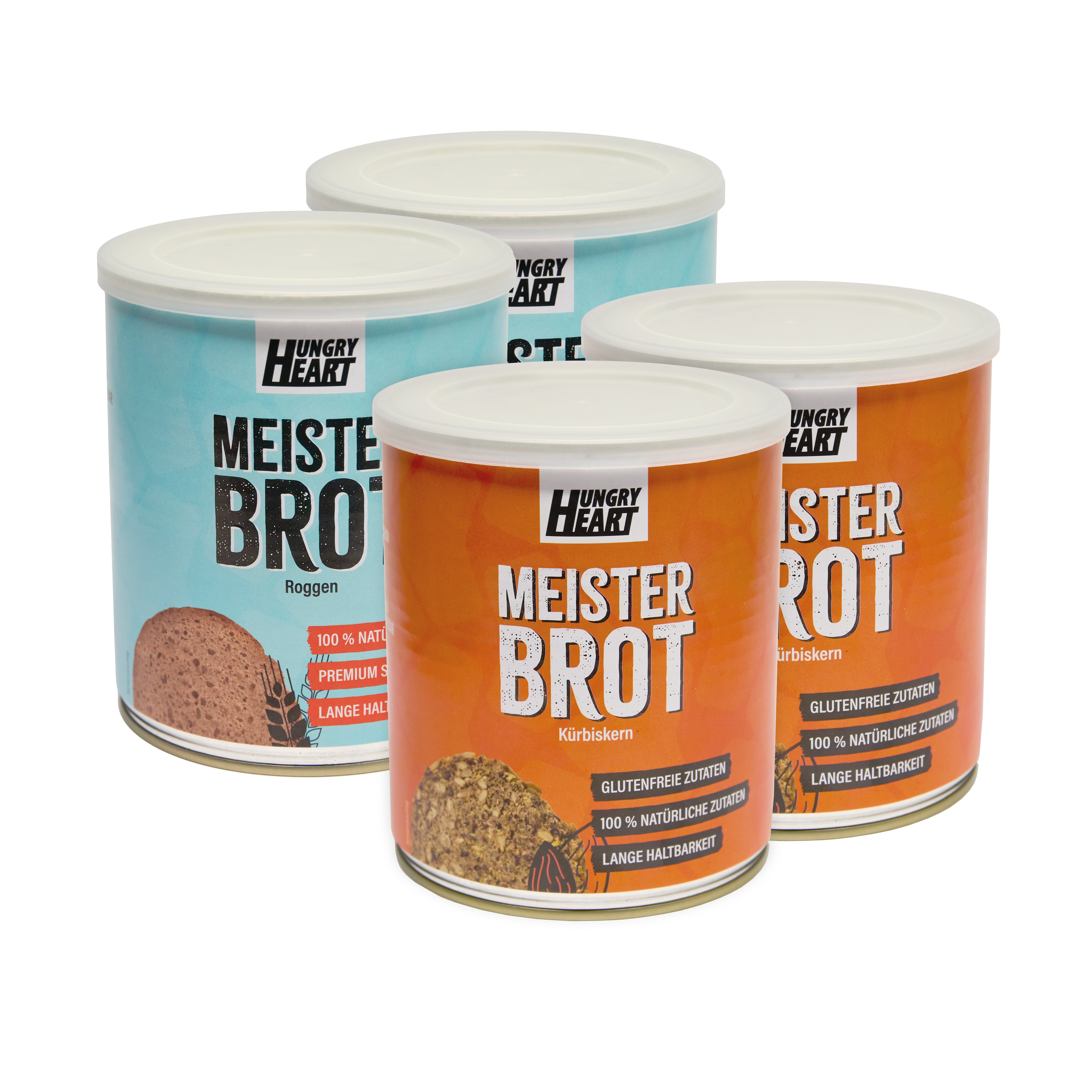 Hungry Heart - Mixed Bundle 2x Pumpkin 480gr + 2x Rye 300gr