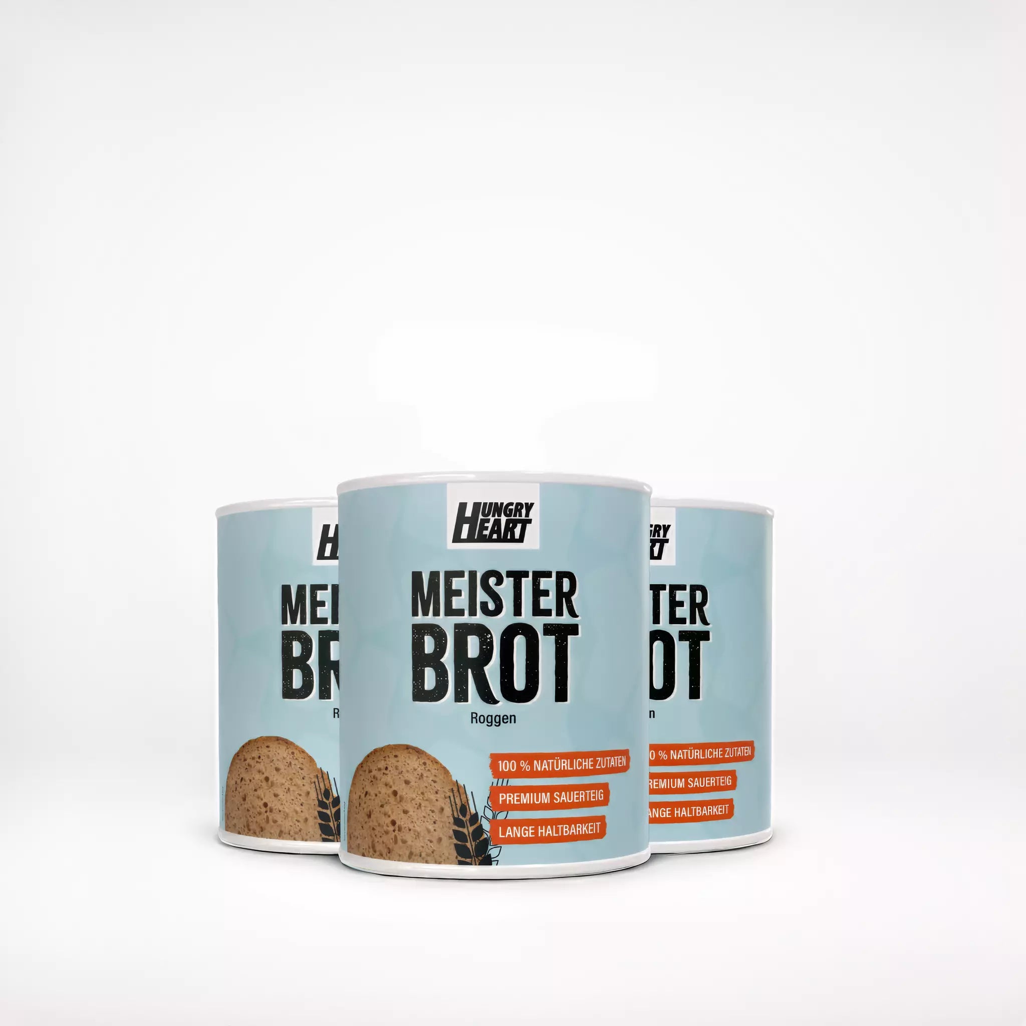 Hungry Heart - Meisterbrot Roggen 300g 3er Bundle