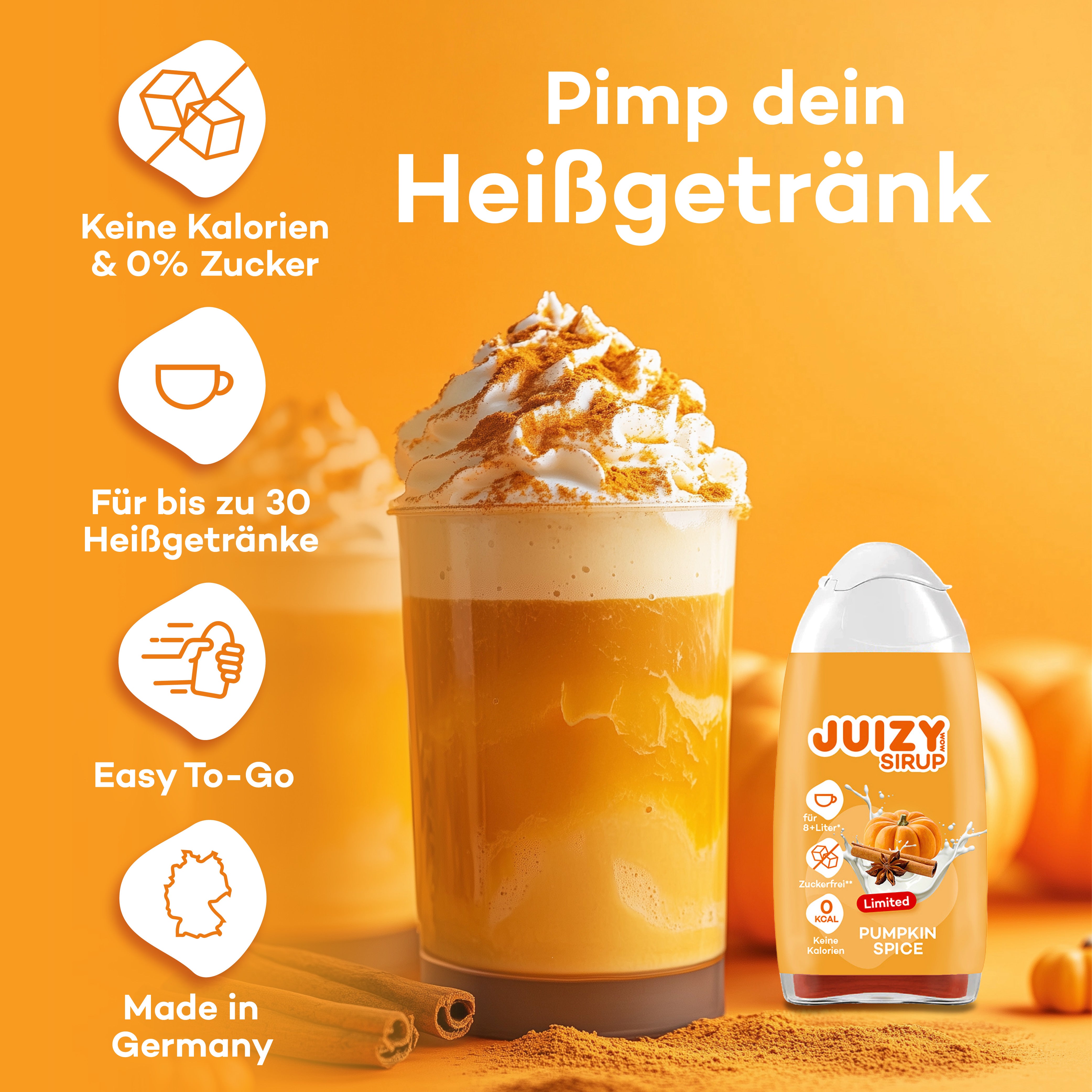 JUIZY WOW Pumpkin Spice Bundle of 3