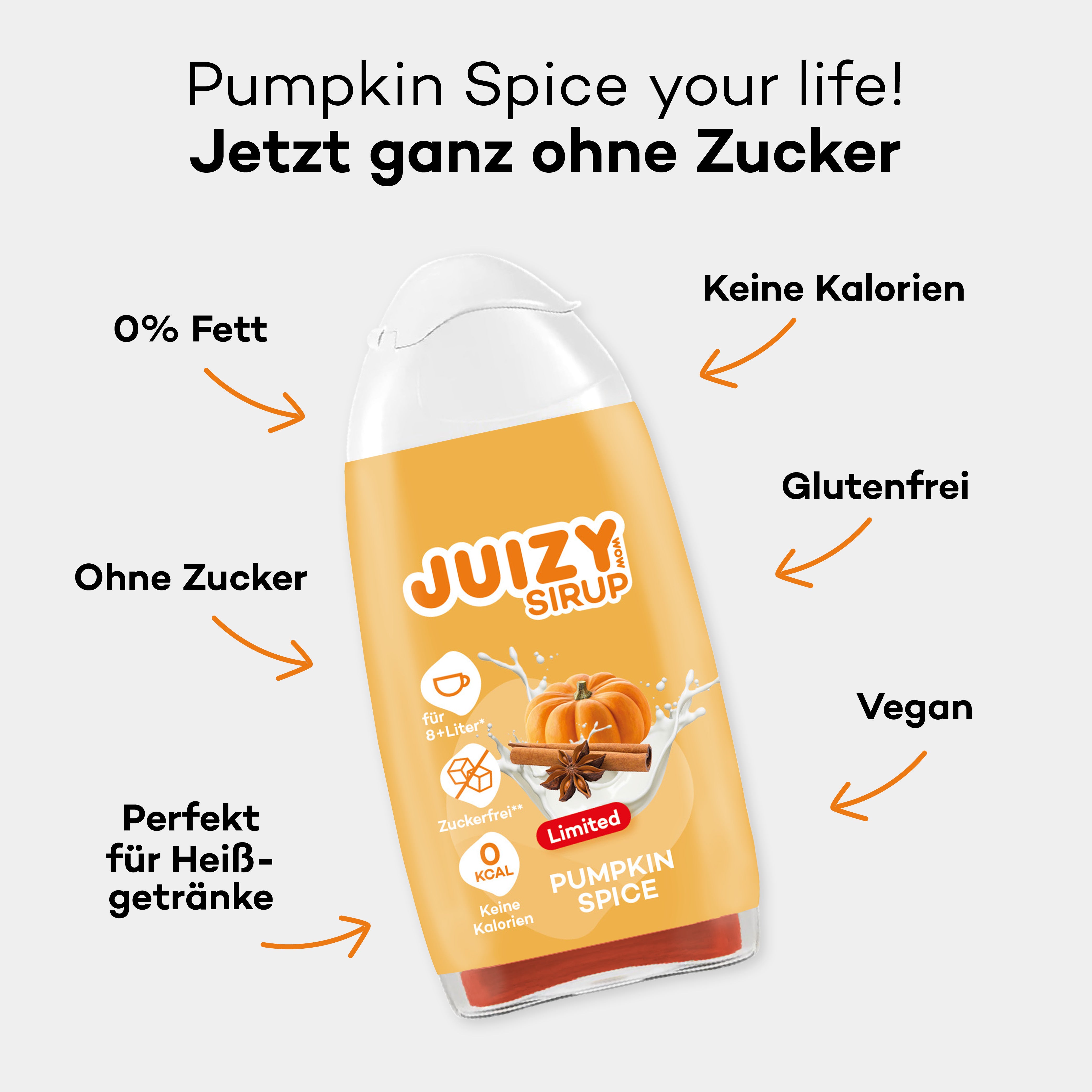 JUIZY WOW Pumpkin Spice Bundle of 3