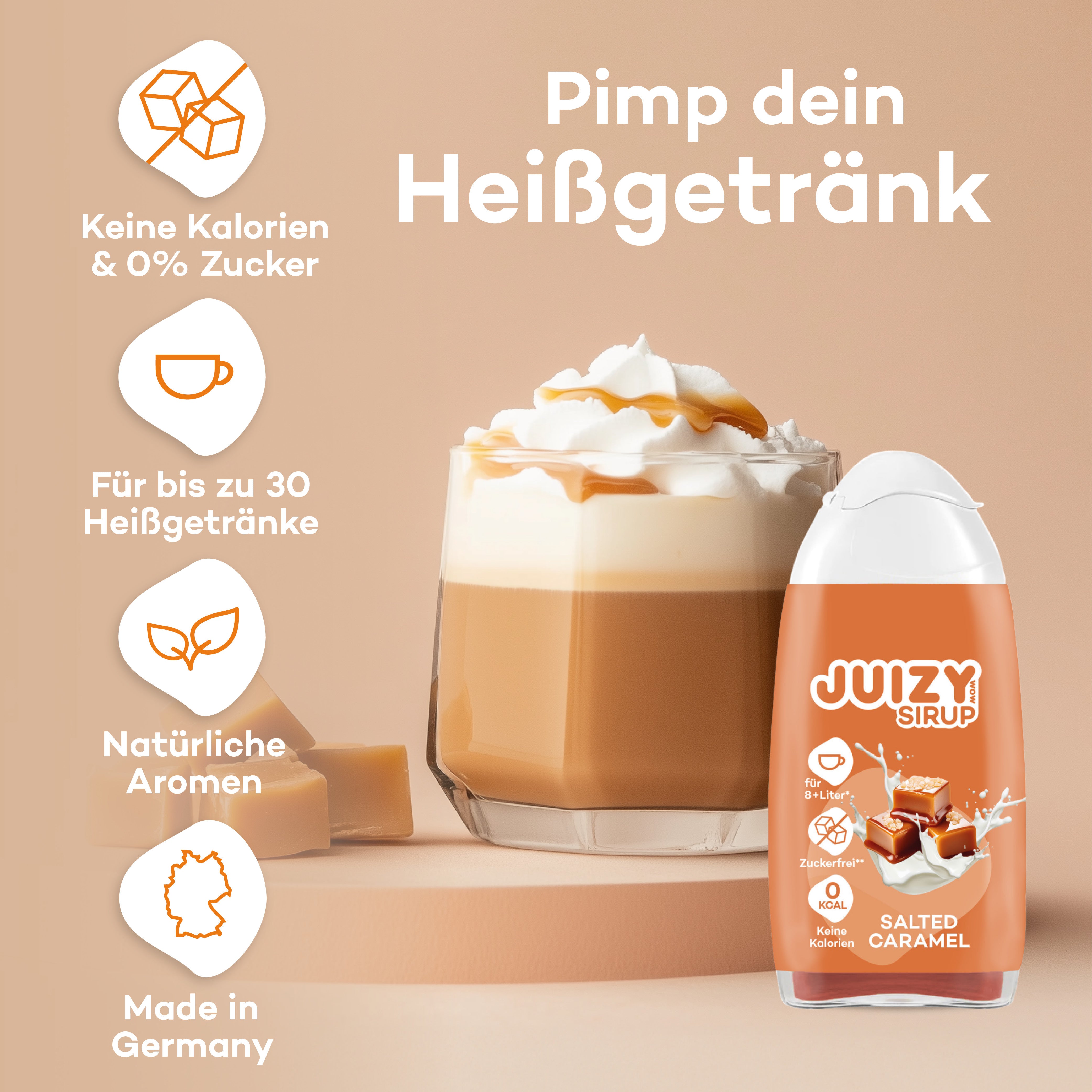 JUIZY WOW Salted Caramel Bundle of 3
