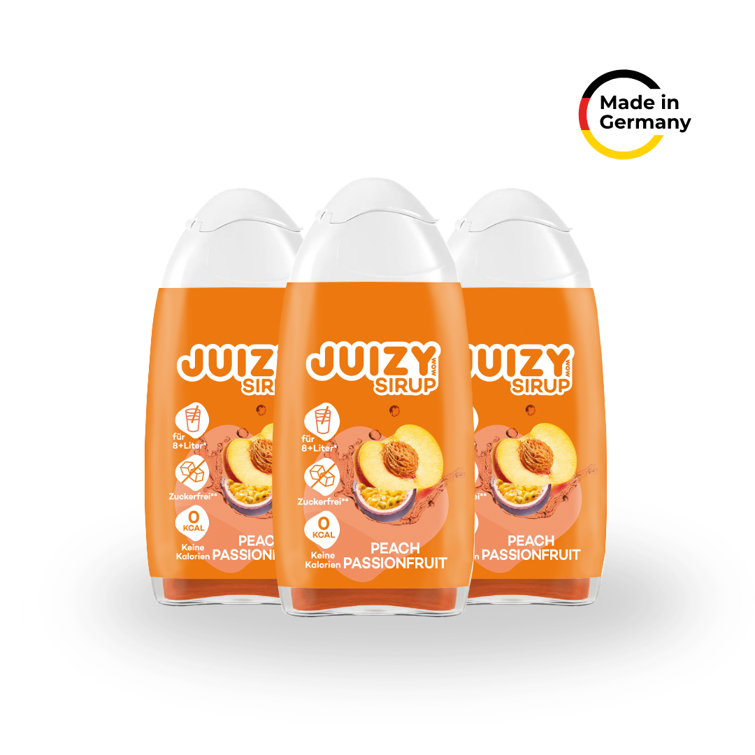 JUIZY WOW Peach Passionfruit 3er Bundle