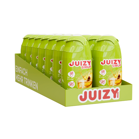 JUIZY WOW Peach Ice Tea 16er Tray