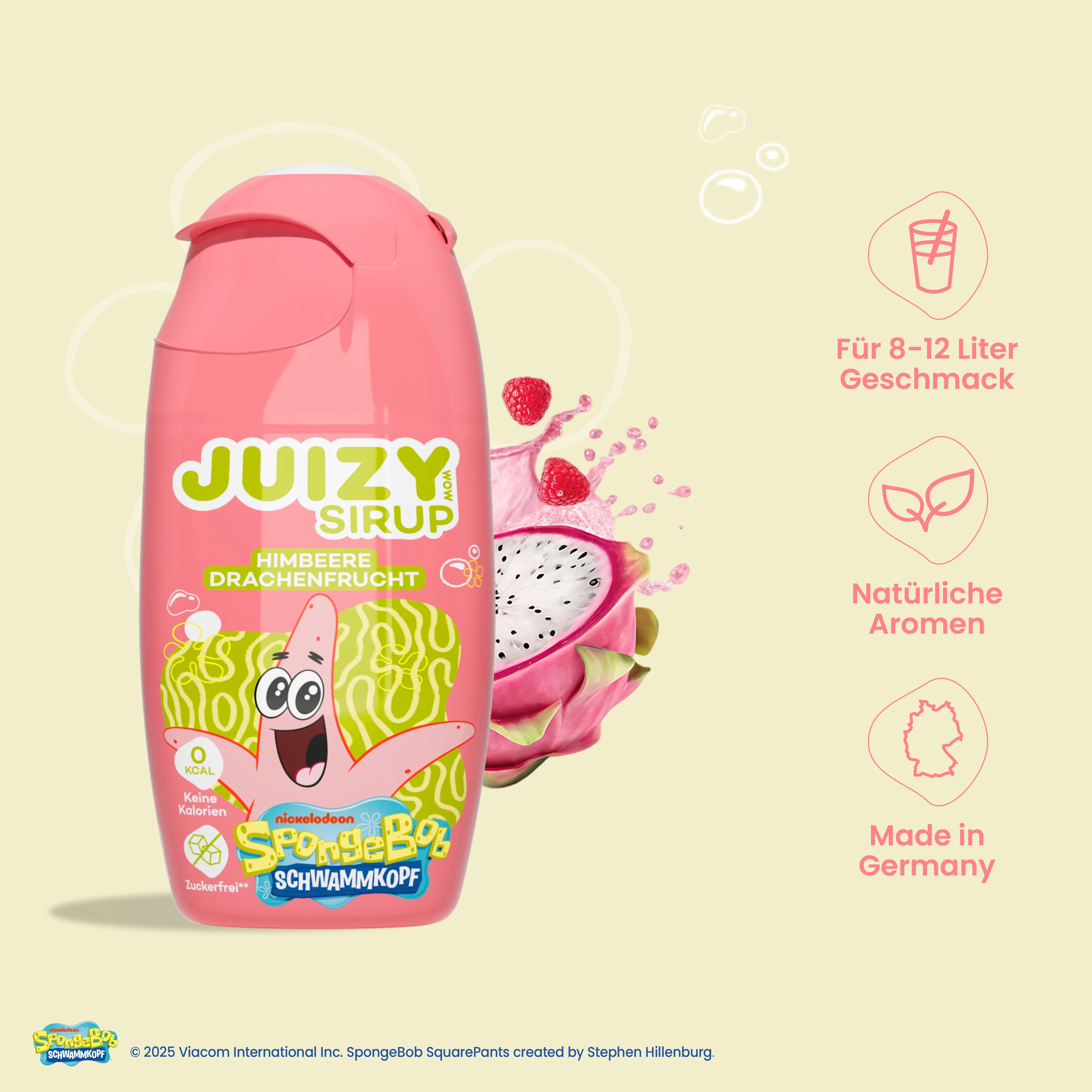 JUIZY WOW SpongeBob Mix 4er