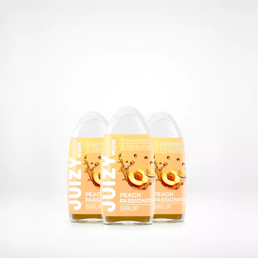 JUIZY WOW Peach Passionfruit 3er Bundle