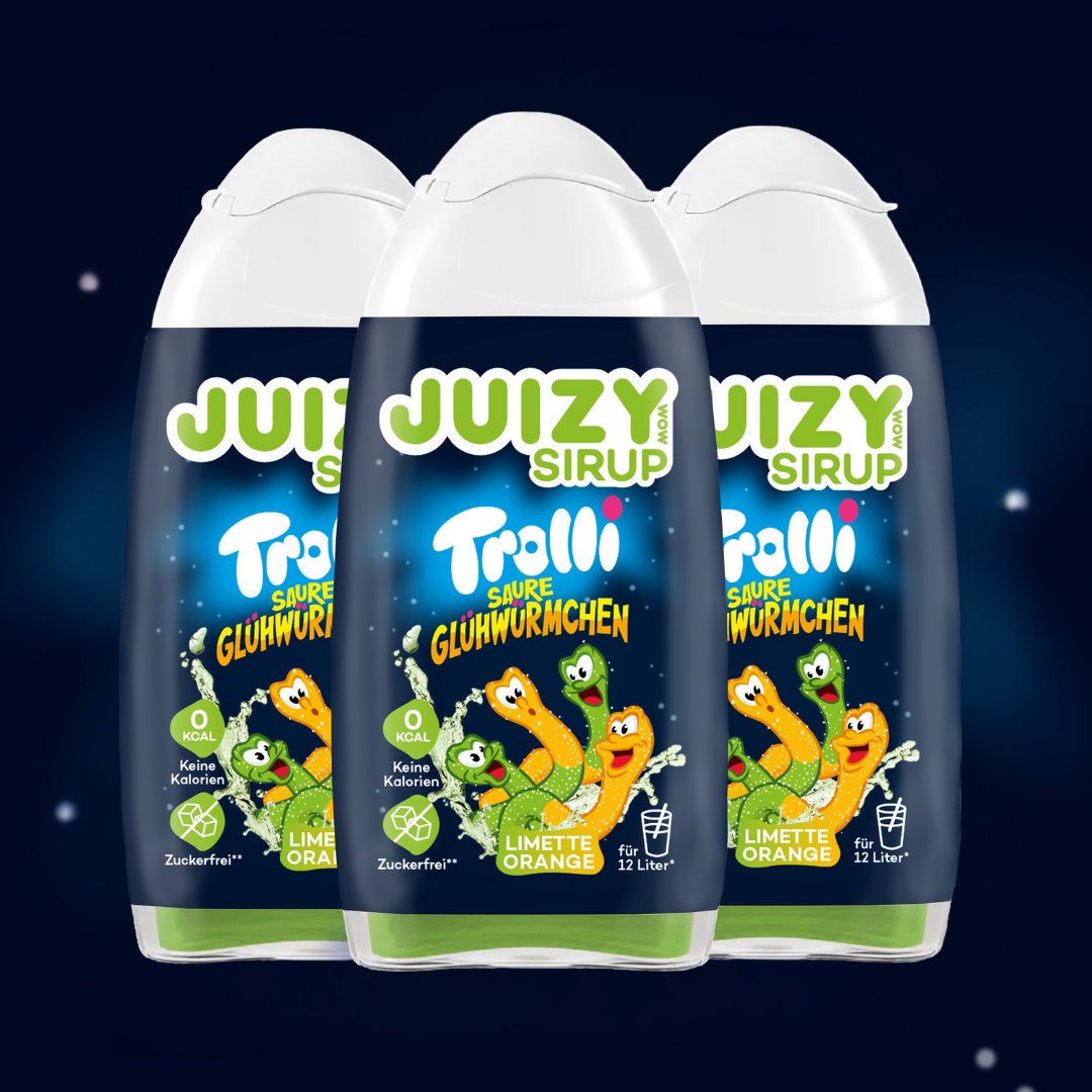 JUIZY WOW x TROLLI Limette Orange 3er Bundle