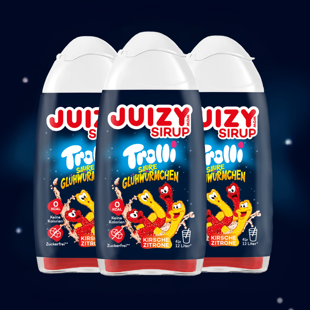 JUIZY WOW x TROLLI Kirsche Zitrone 3er Bundle