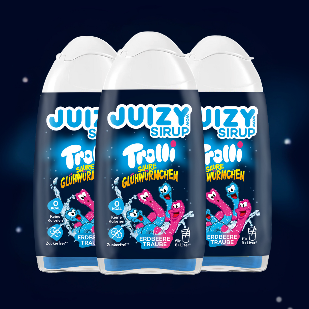 JUIZY WOW x TROLLI Erdbeer Traube 3er Bundle