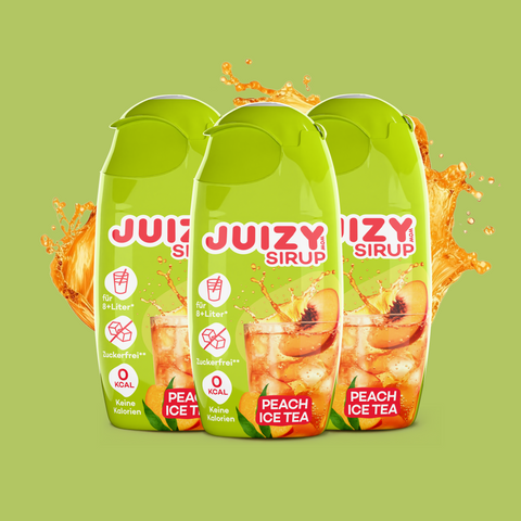 JUIZY WOW Ice Tea Peach 3er Bundle