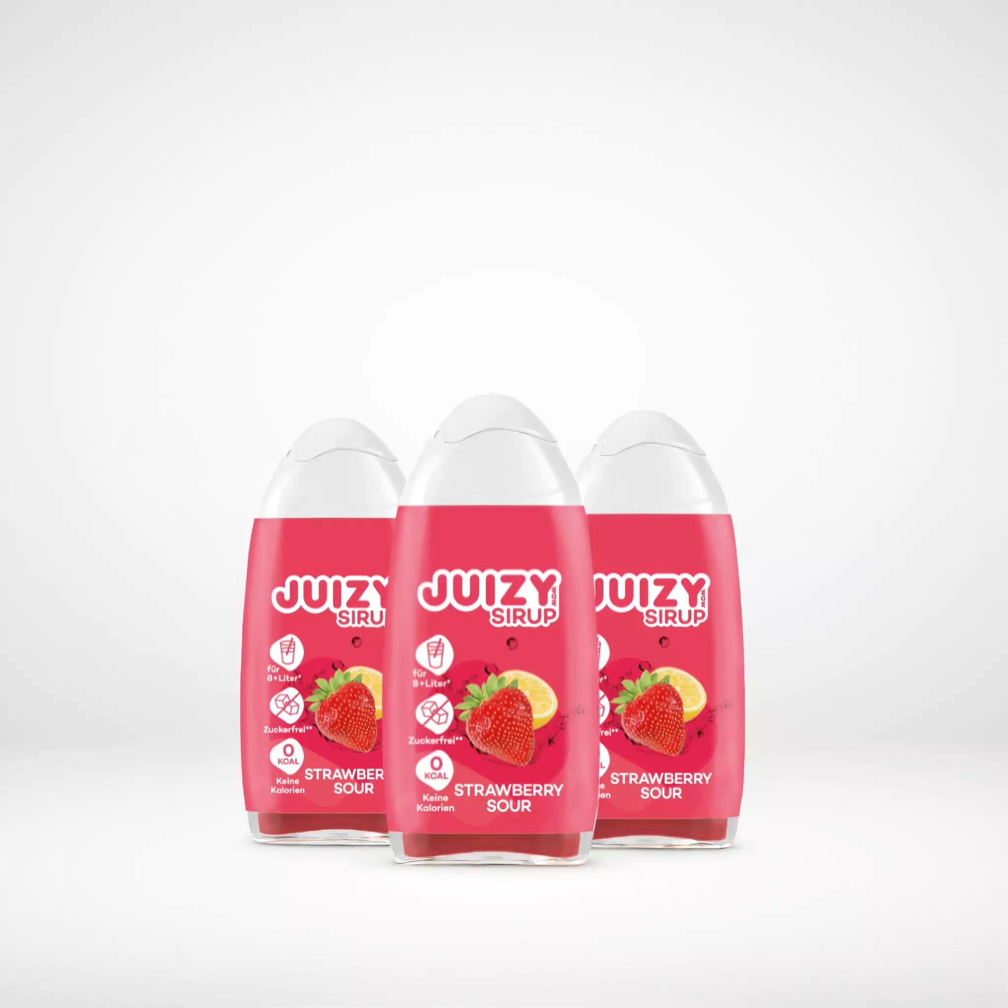 JUIZY WOW Strawberry Sour 3er Bundle