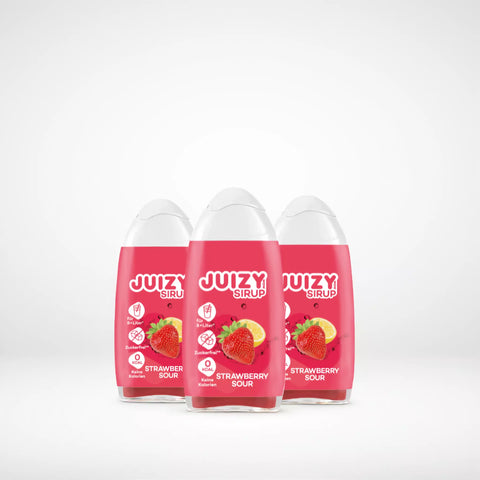 JUIZY WOW Strawberry Sour 3-pack