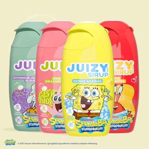 JUIZY WOW SpongeBob Mix 4er