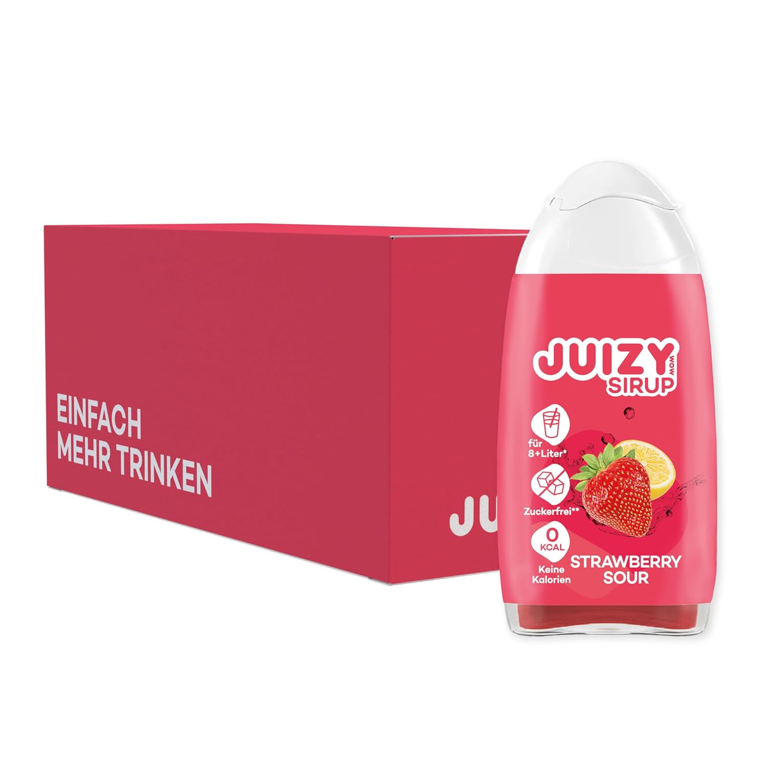 JUIZY WOW Strawberry Sour 16er Tray