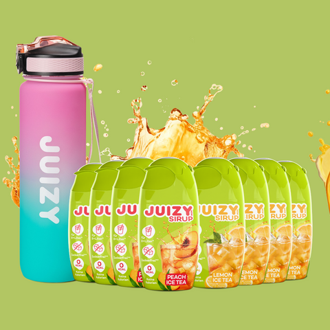 Juizy Wow Ice Tea Mania mit Flasche