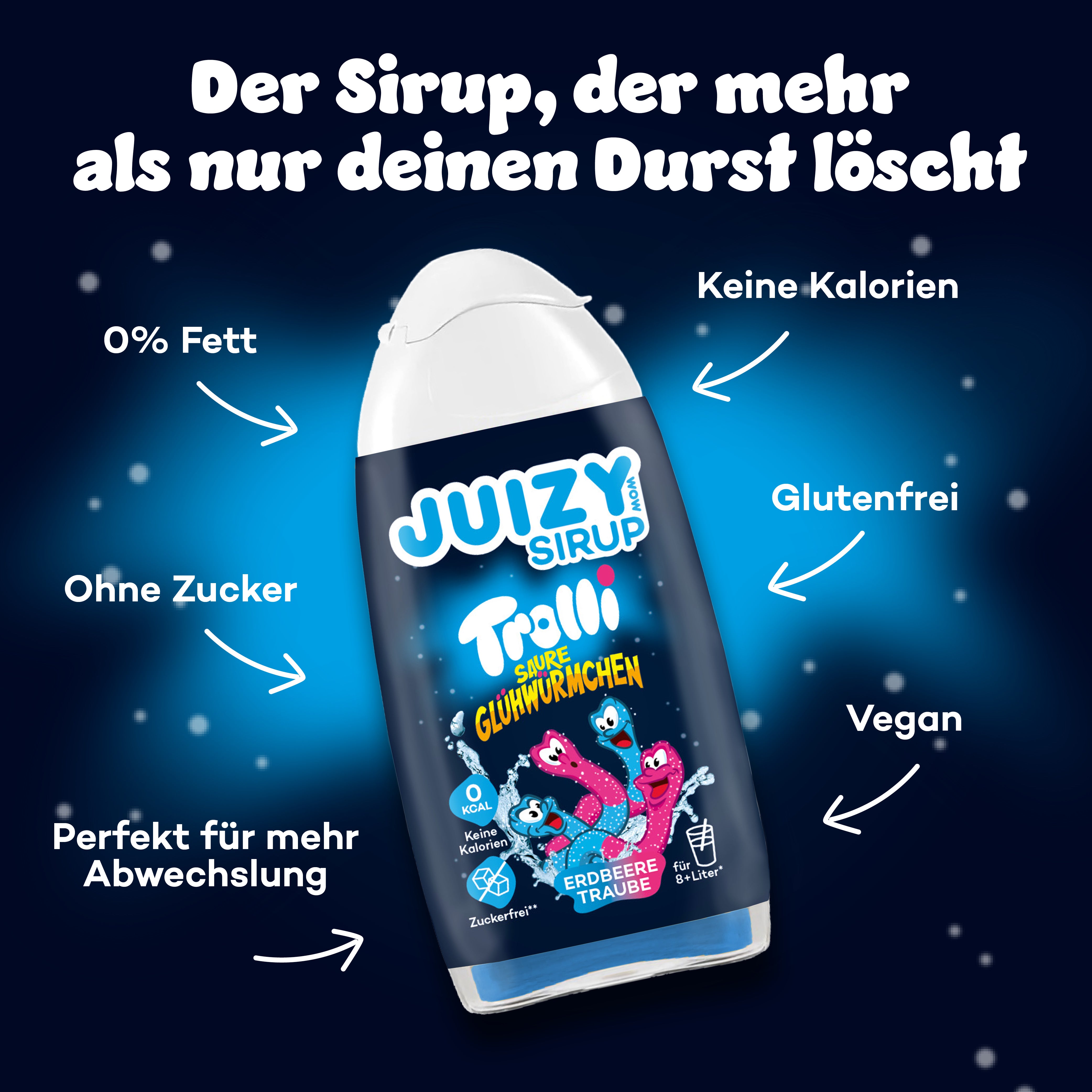 JUIZY WOW x TROLLI Erdbeer Traube 3er Bundle