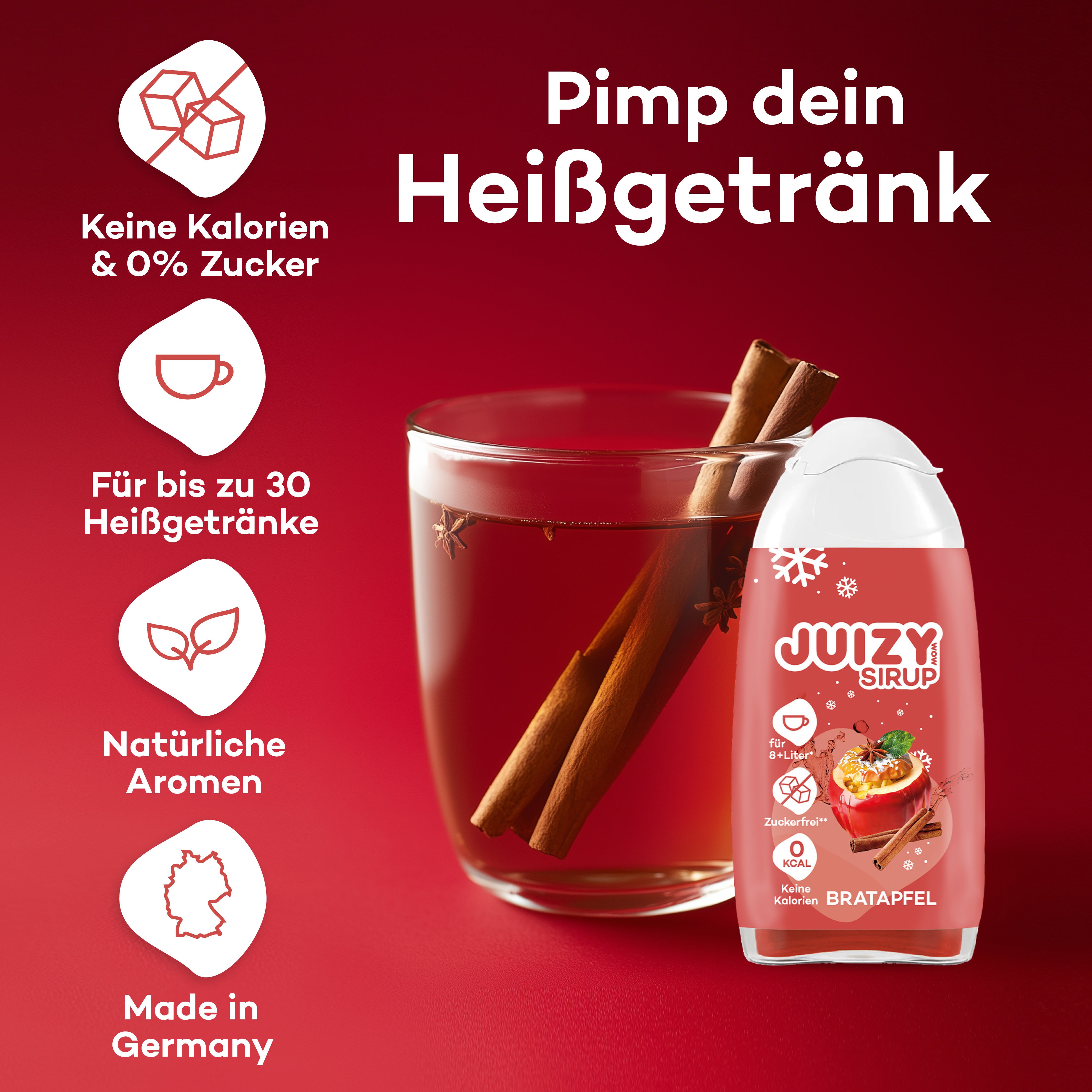 JUIZY WOW Bratapfel 6er Bundle