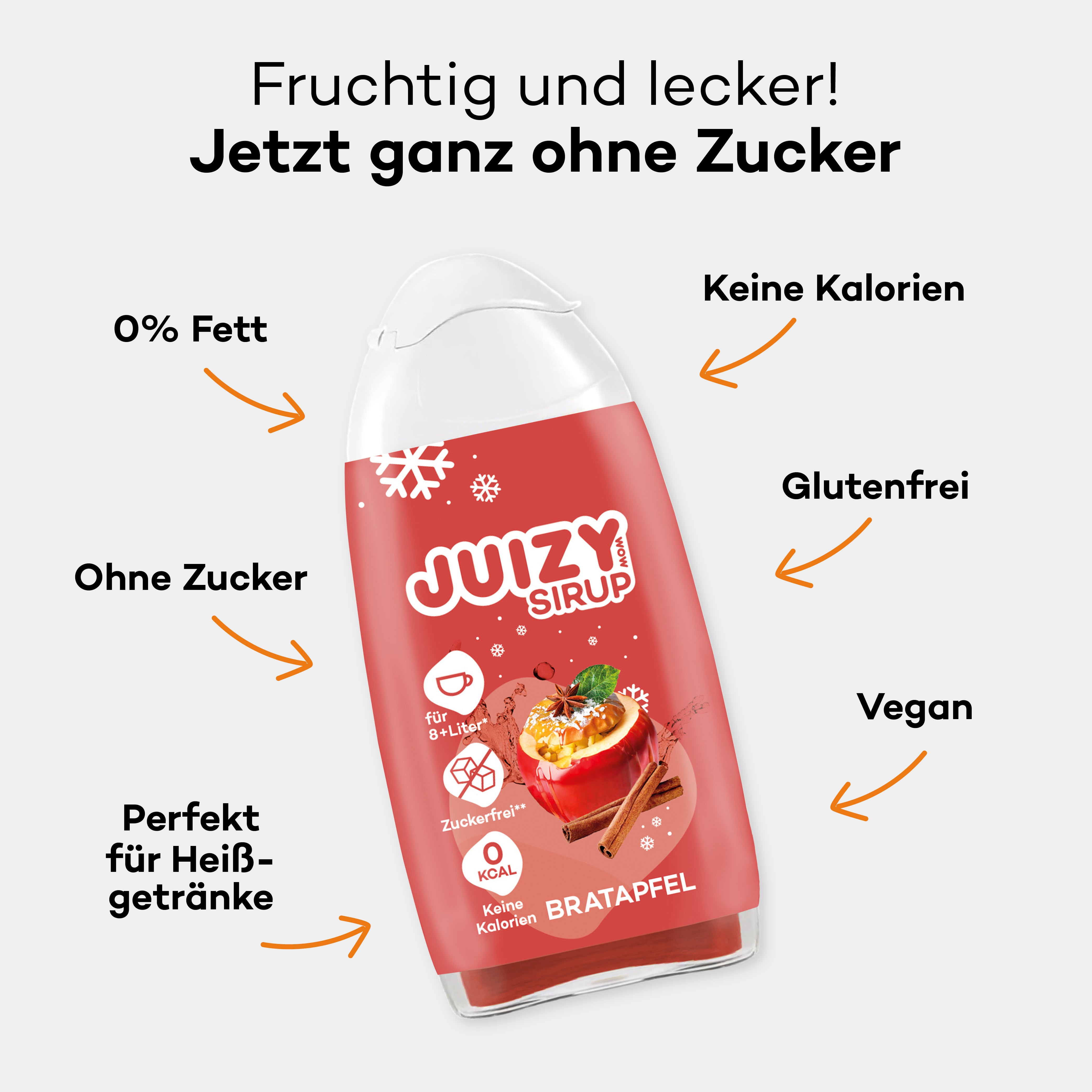 JUIZY WOW Bratapfel 6er Bundle