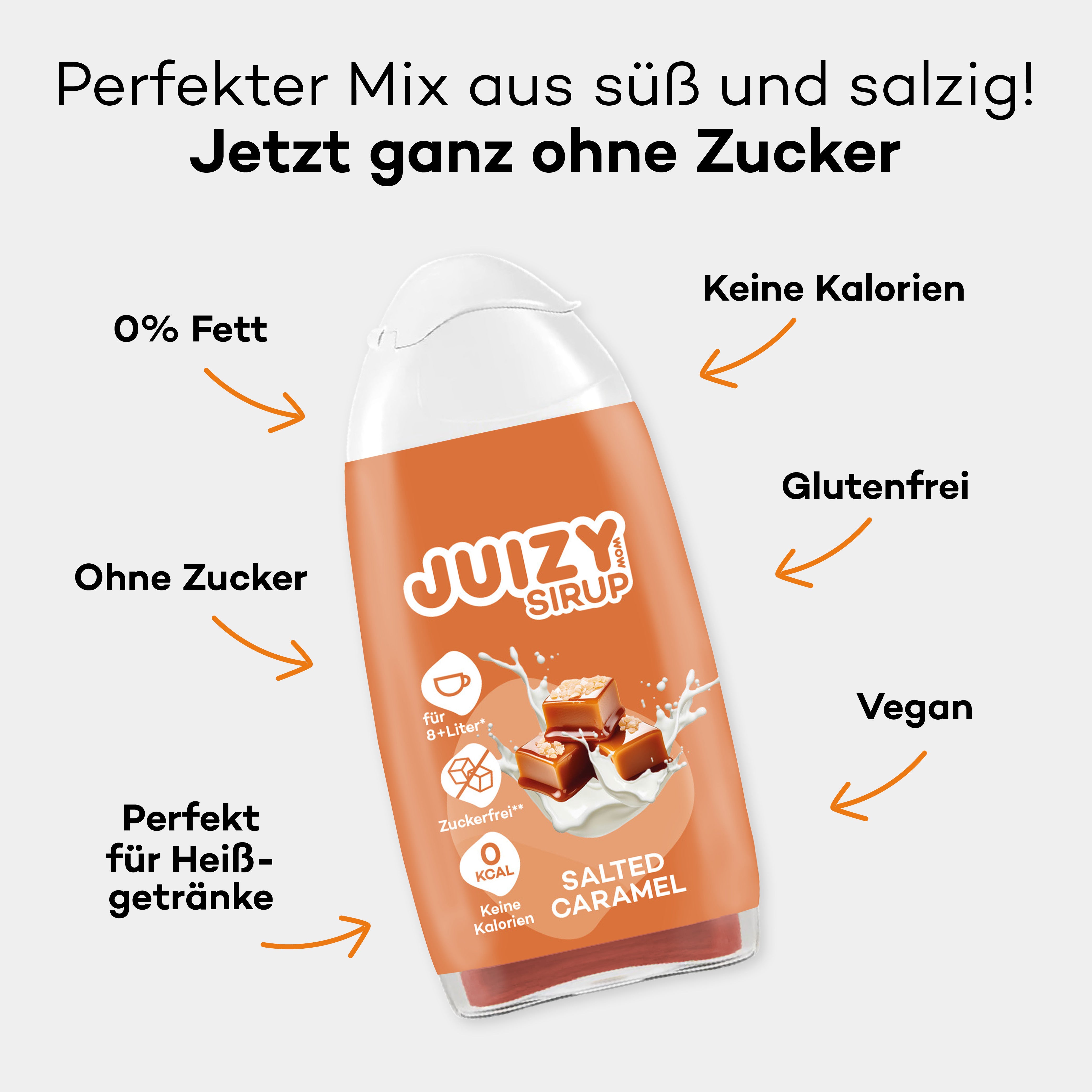 JUIZY WOW Salted Caramel 3er Bundle