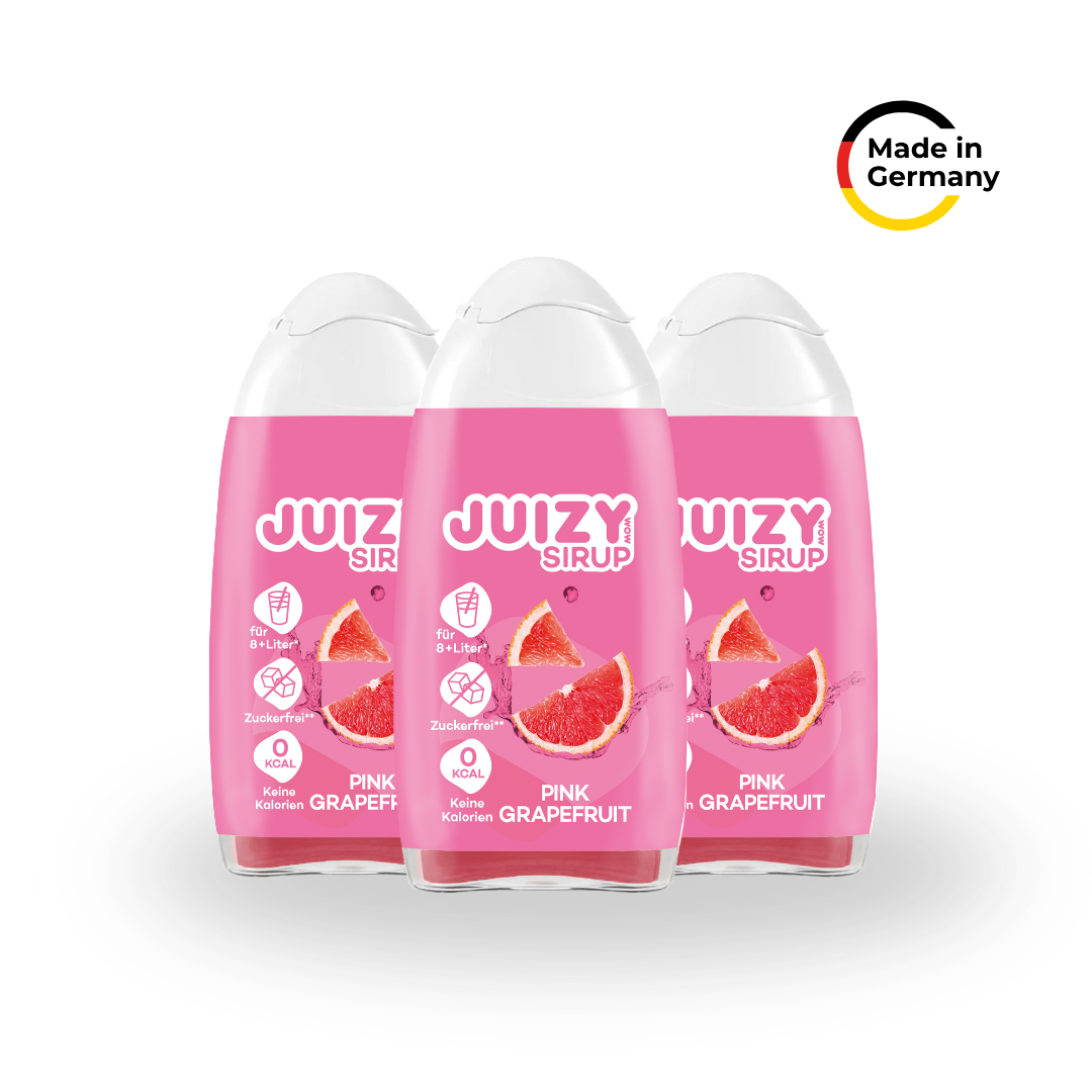 *NEW* JUIZY WOW Pink Grapefruit 3er Bundle