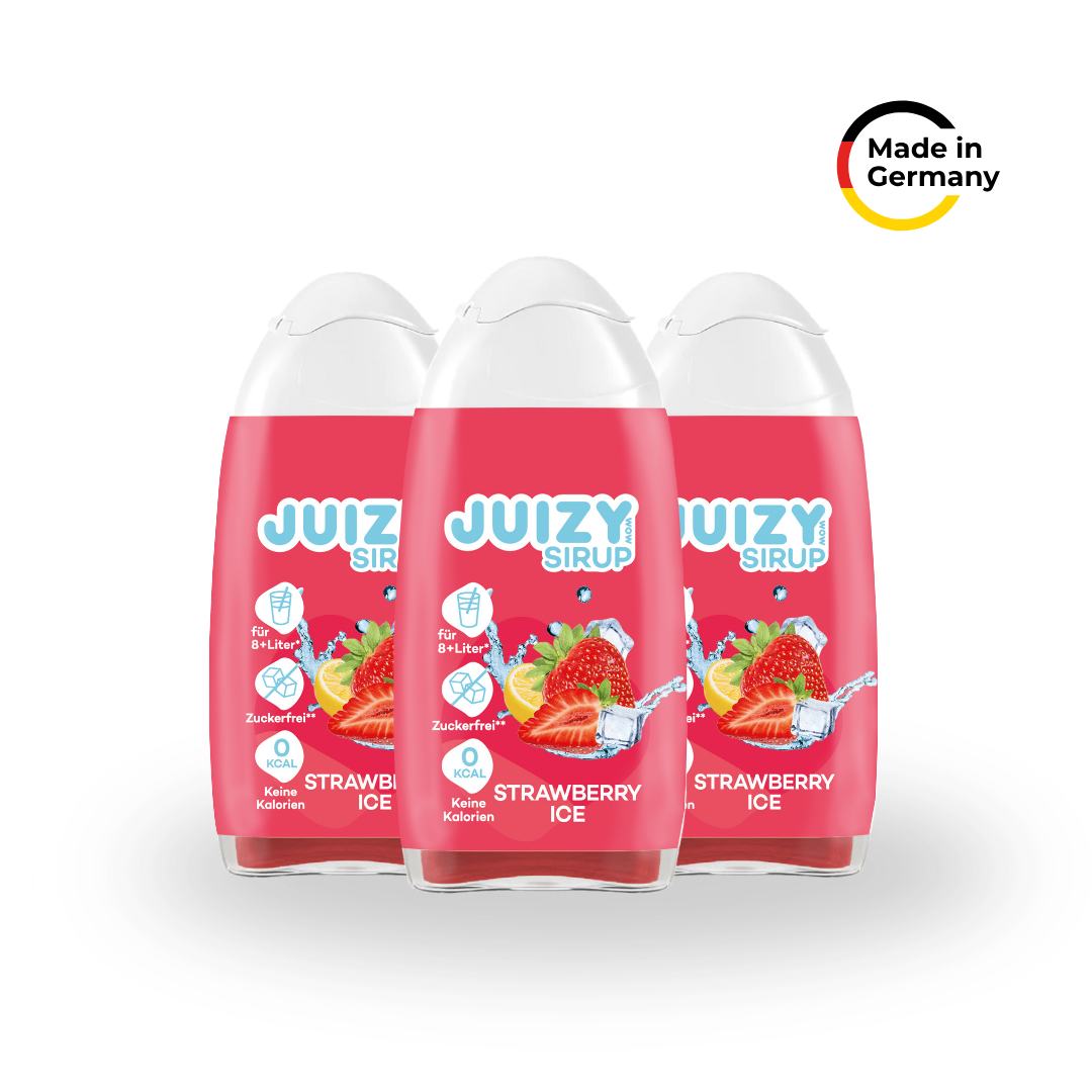 JUIZY WOW Strawberry Ice 3er Bundle