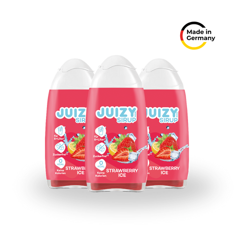 JUIZY WOW Strawberry Ice 3er Bundle