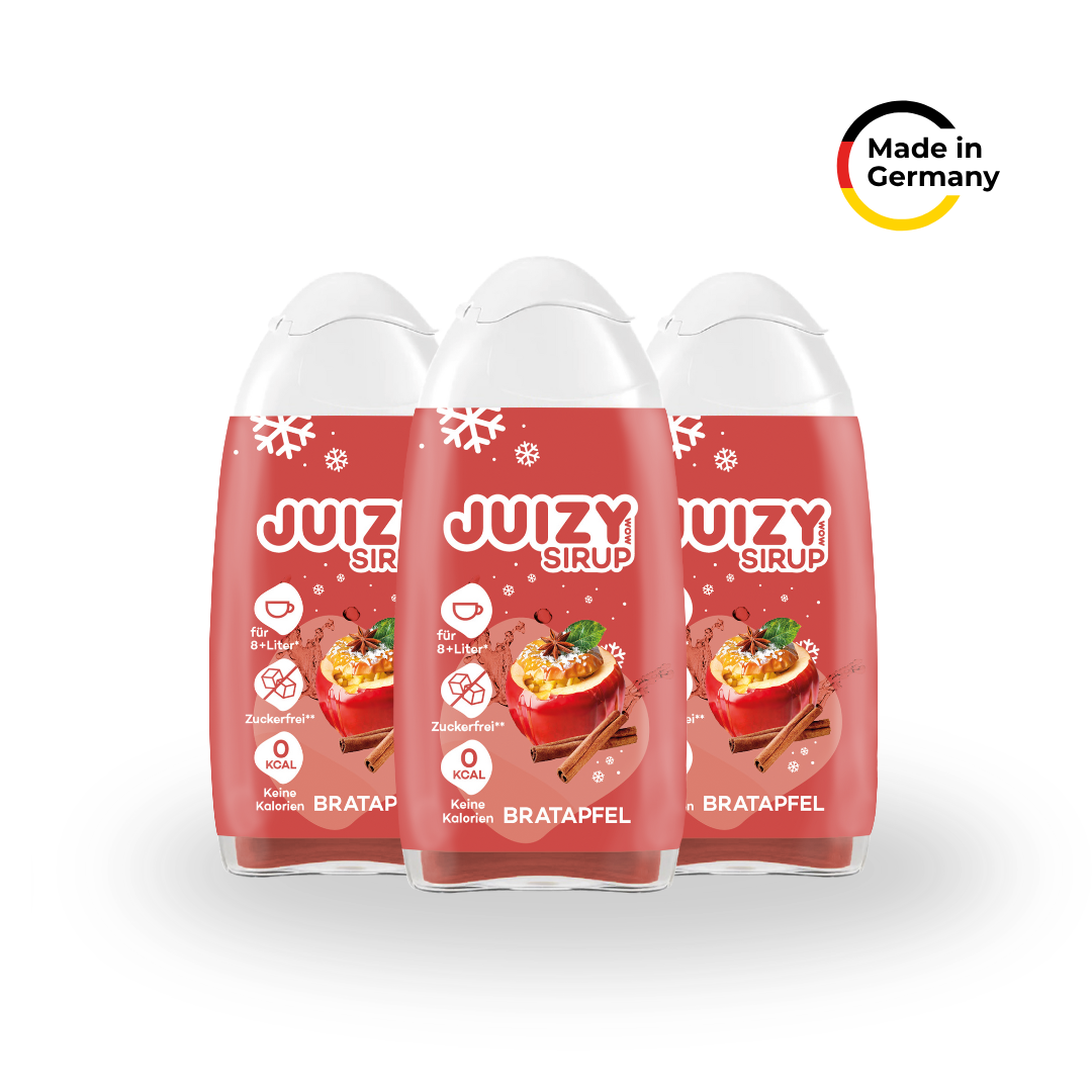 JUIZY WOW baked apple bundle of 3