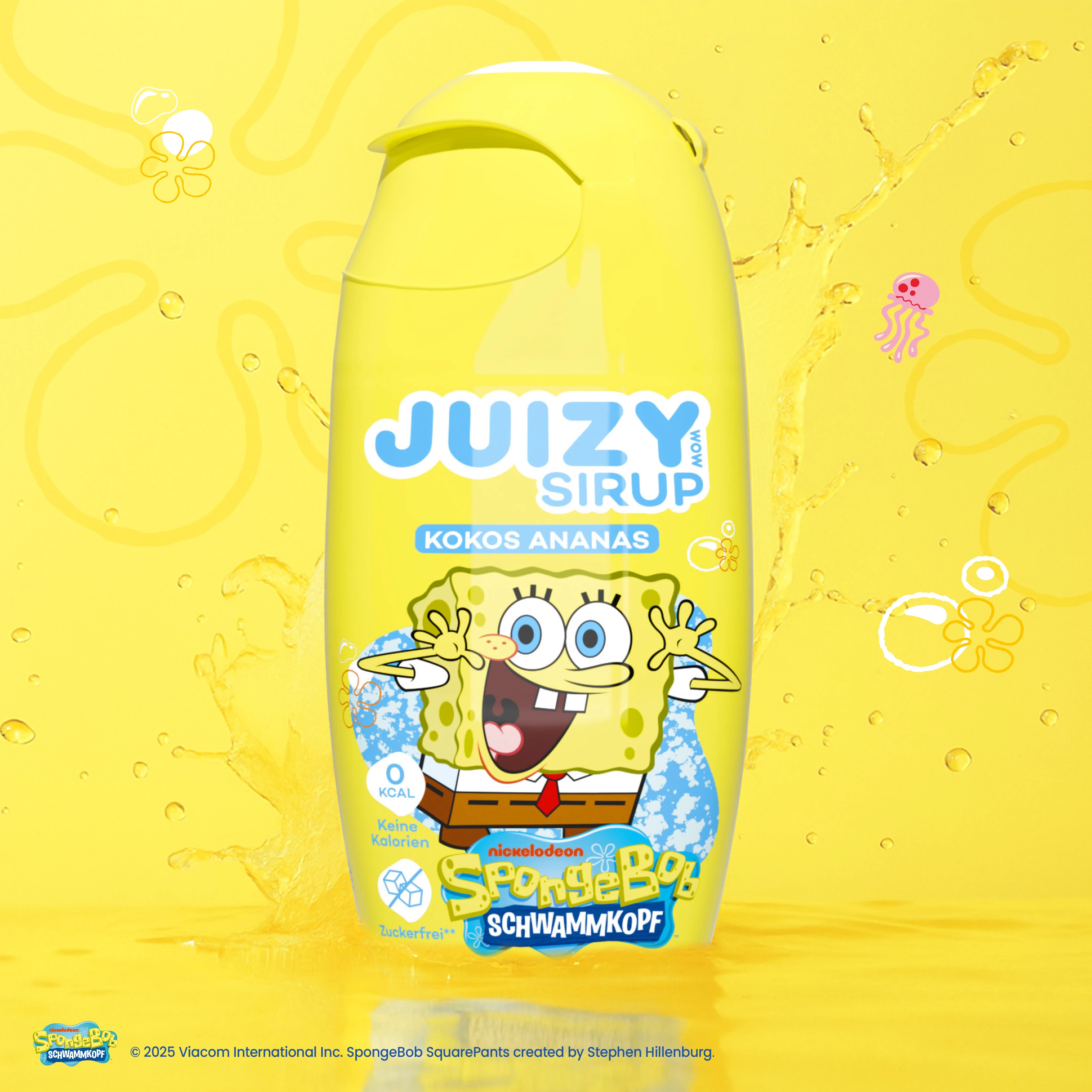JUIZY WOW SpongeBob Mix 4er