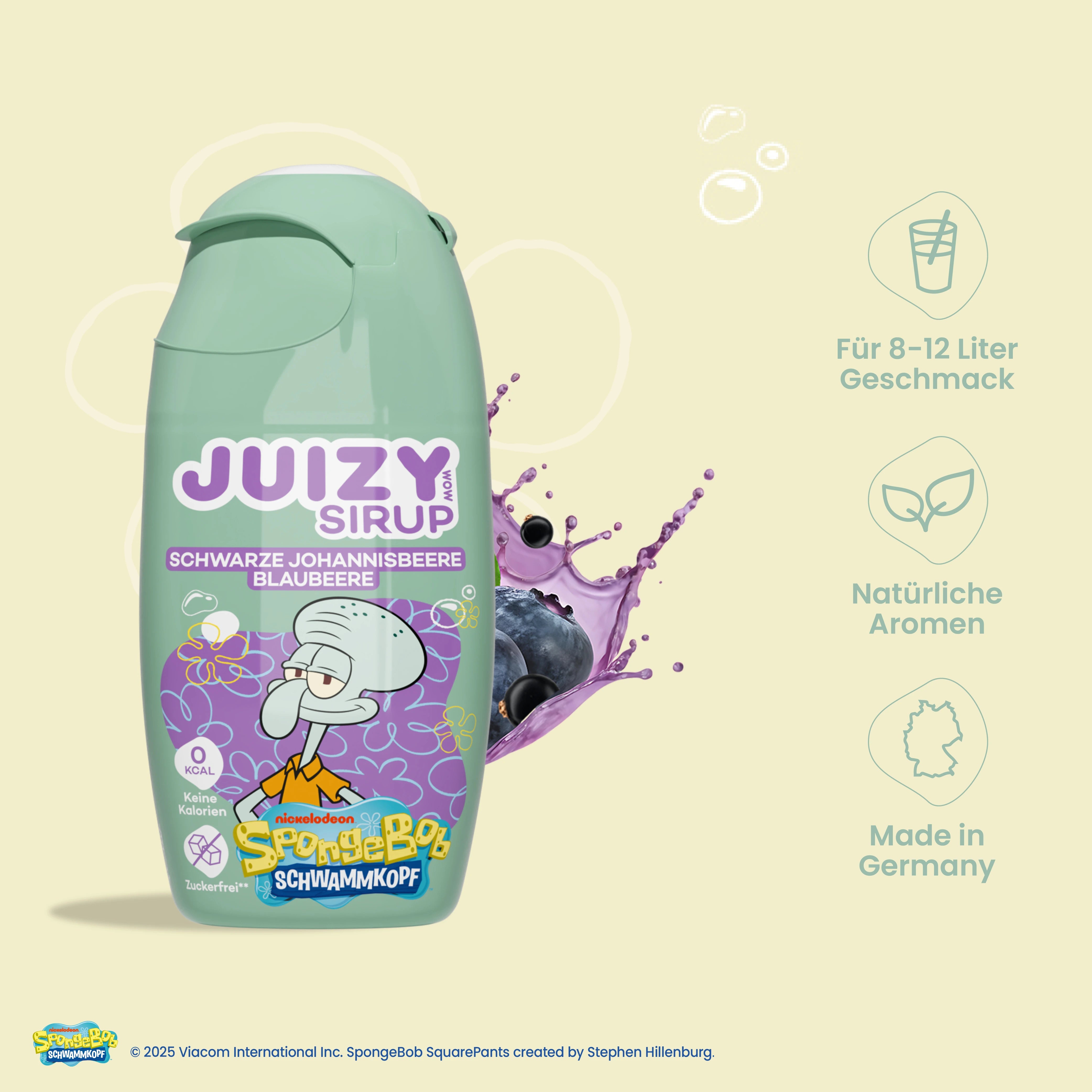 JUIZY WOW SpongeBob Mix 4er